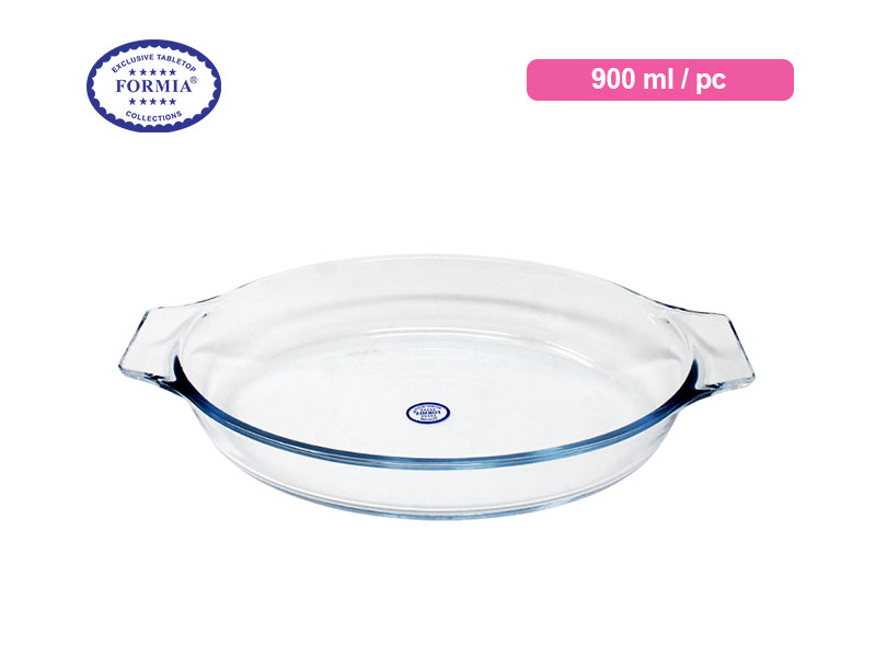 Formia Penyaji Makanan Bake & Serve Oval Dish 900 ml / pc