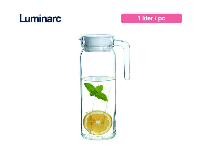 Luminarc Teko Air Minum Dona Jug 1 Ltr Ray / pc