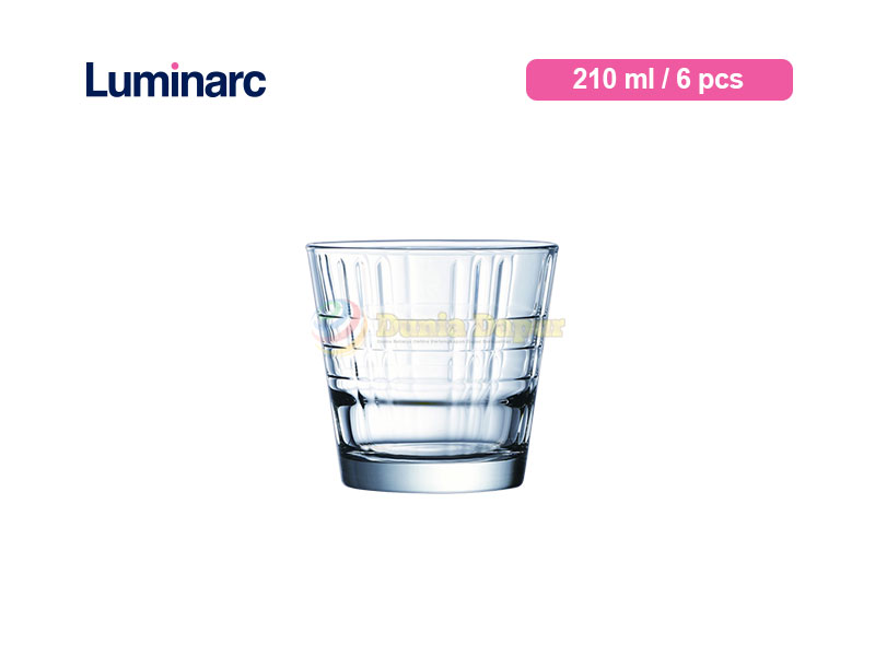 Luminarc Stack Up Cross Tumbler FB 21 CL / 6 pcs