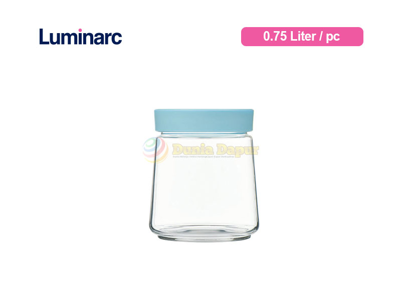 Luminarc Pot Swing 0.75 L W/Lid Light Blue / Pc