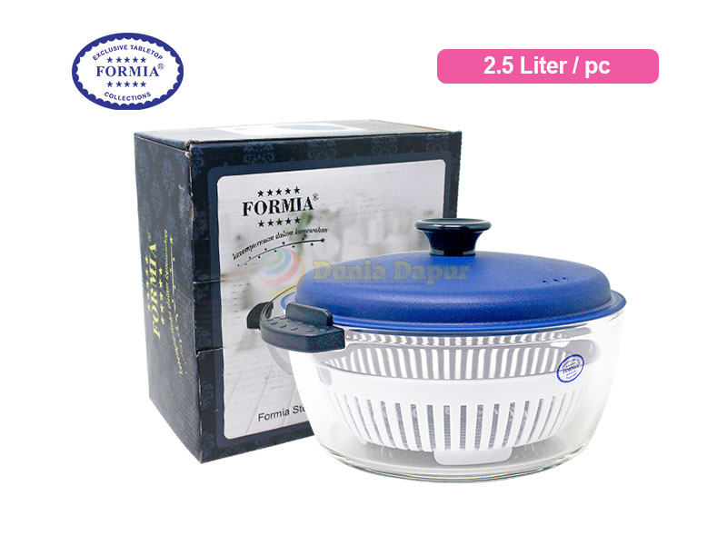 Formia Steam & Serve 2.5 L Blue Lid / Pc
