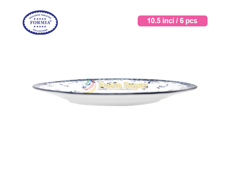 Formia Dinner Plate 10.5 Inci Daffodil Blue / 6 pcs