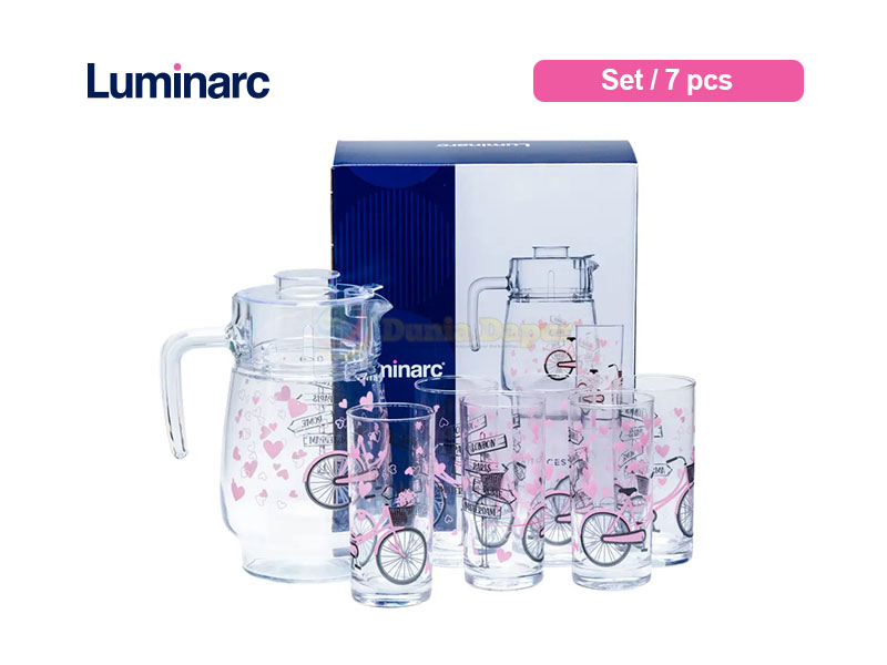 Luminarc Beverage set 7 pc Tivoli Latticesy